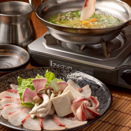 【11/25~忘年会】3h飲み放題+8品4500円◆茜スタンダード◆寒鰤しゃぶしゃぶや海鮮5種など