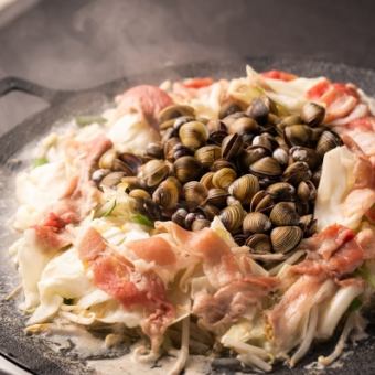 【歓送迎会】平日3H/週末2.5H飲み放題+9品5000円◆茜プレミアム◆しじみ炊きにくや海鮮５種盛り