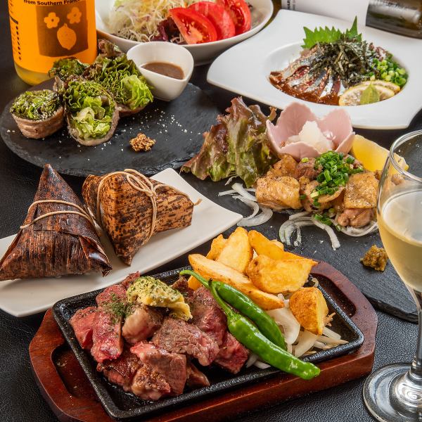 [For drinking parties and banquets!] A variety of exquisite courses featuring hotpot and meat <4000 yen and up including tax>