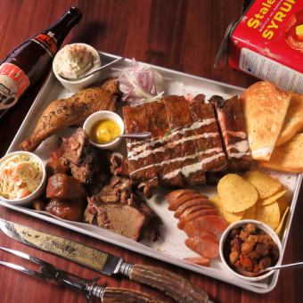 [For indoor barbecue and beer hall use] Very popular! 12 dishes including 3 types of meat and all-you-can-drink for 2 hours 4,500 yen