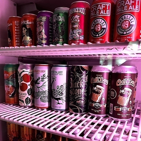 こだわりのクラフトビールとテキサスBBQの相性は抜群♪