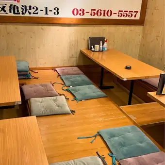 《アットホームな空間》亀戸駅1分の好立地・月~土は深夜2時まで営業!遅めの飲み会や2軒目利用にもぴったりです!