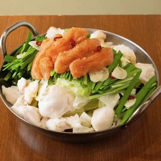 【ゆっくり2.5時間コース】やまやの明太もつ鍋コース8品☆2.5時間飲み放題付き6500円(税込)