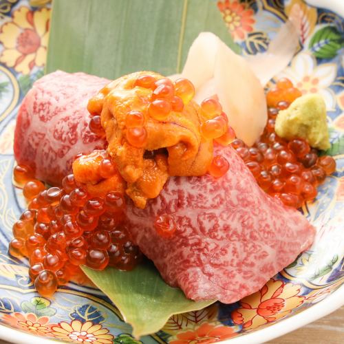 위 붉은 고기 초밥