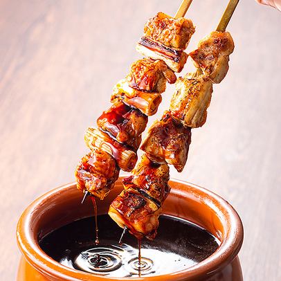 [Enjoy the delicious yakitori] Each 90g yakitori is a big size and very satisfying! Yakitori made with a secret jiggly sauce