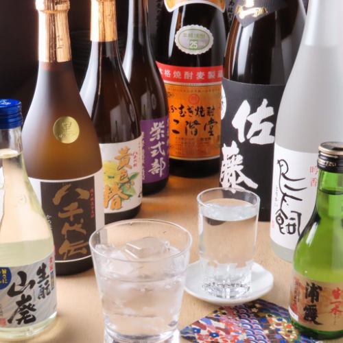 【◆美酒佳肴◆】自慢の寿司に寄り添う、種類豊富な日本酒。当店オリジナル銘柄もご用意