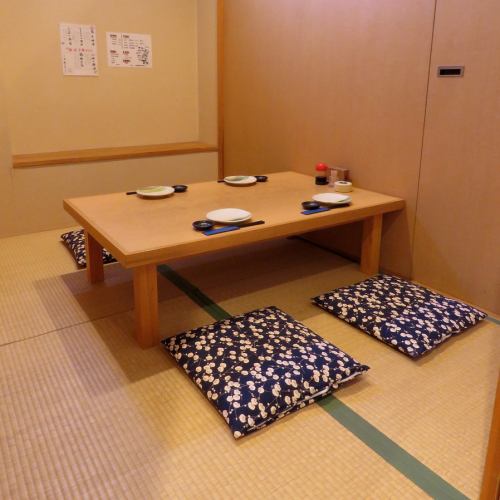 It will be a private room for 4 people.It's perfect for a small group drinking party or a meal for families! It can also be used at lunch time, so please use it for lunch breaks with colleagues at work ♪