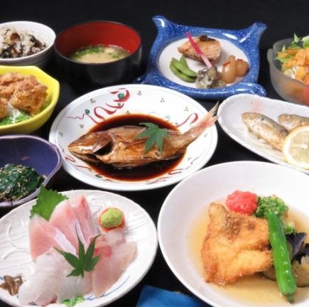 A hearty meal ☆ [Amakusa Kaiseki Course] 6,000 yen with 2 hours of all-you-can-drink included!!