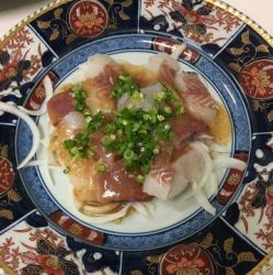 Fish carpaccio