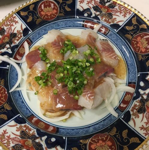 Fish carpaccio