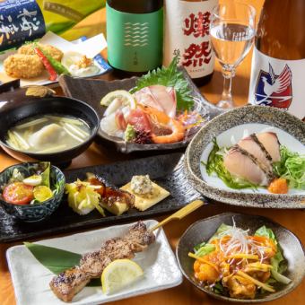 忘年会特別★岡山ジビエと旬彩のコース全8品120分(Lo20分前) プレミアム飲み放題付6000円 (税込)