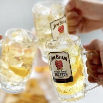 僅限平日：2小時暢飲套餐！ 1980日圓（含稅）。請於年底前在此預訂！