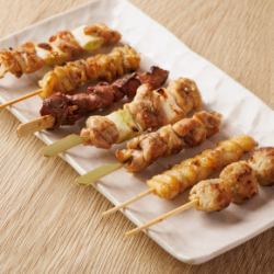 Assorted 7 pieces of yakitori