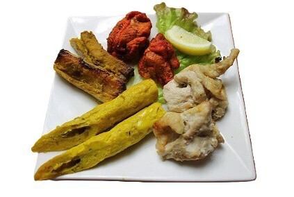 タンドール鉄板盛合せ