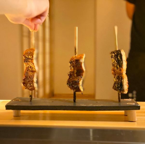 【備長炭でじっくりと焼きあげる】魚串～さかなぐし～