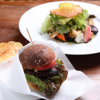 【ランチ】ハンバーガーセット