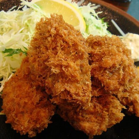 4 homemade fried oysters