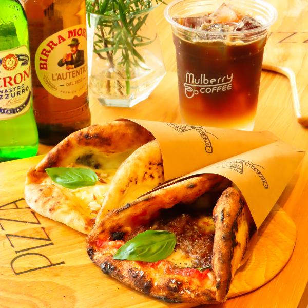 Enjoy food and drinks from Mulberry COFFEE and QUESTA E PIZZA♪ Set menu