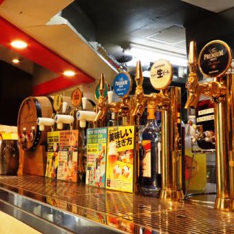 日~木曜限定★たっぷり3時間｜20種類シュラスコ食べ放題+4種のビアバー含む類飲み放題6,000円