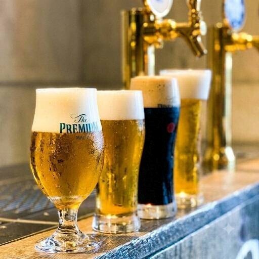 4種類の生ビール飲み放題♪当店自慢の専用ビアサーバ完備！
