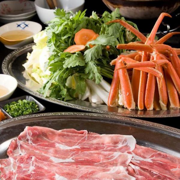 \ For various banquets ♪ / All-you-can-eat not only crabs but also beef, pork, and chicken shabu-shabu !!