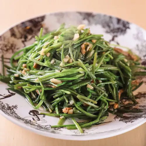 水蓮菜炒め