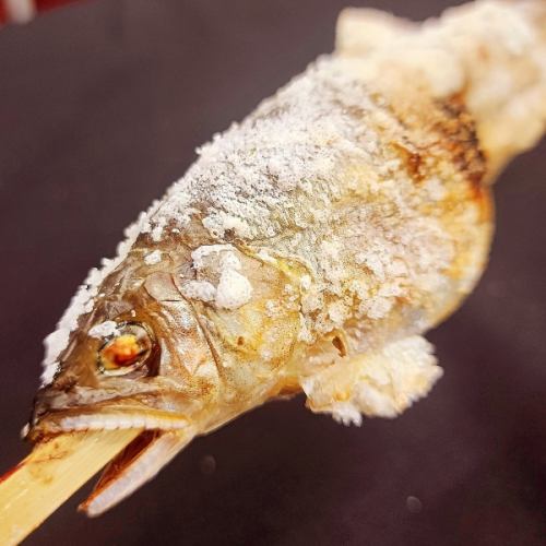 元祖！子持ち鮎の塩焼き
