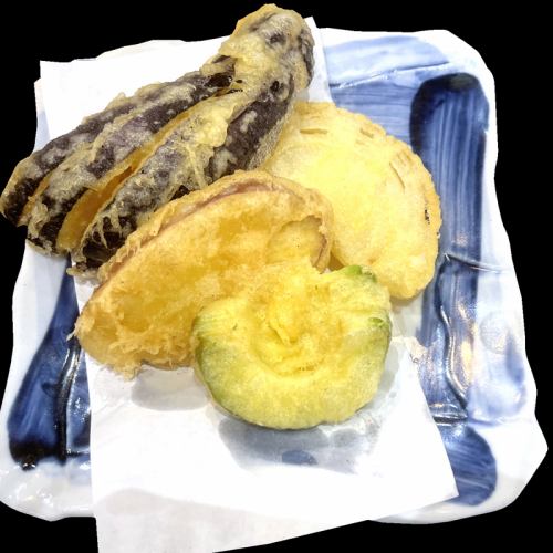野菜天ぷら4点盛合せ