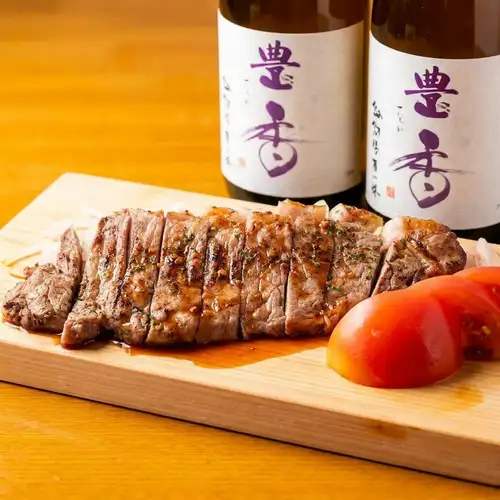 Japanese beef sirloin steak