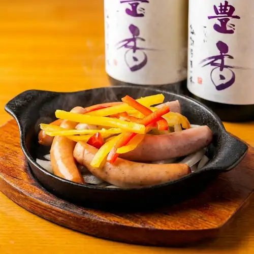 Assorted sausage