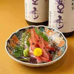 甜蝦/鮮魚薄片