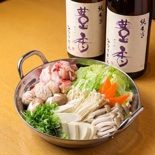 Free-range chicken chanko hot pot (1 serving)