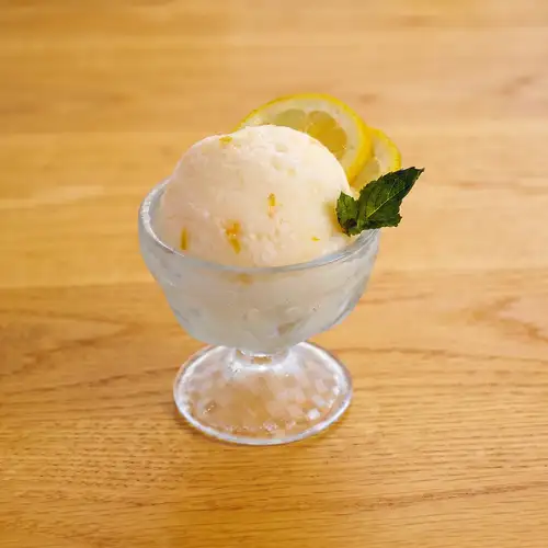 Seasonal Sherbet / Vanilla Ice Cream