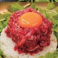 <山形牛>ミナリ塩ユッケビビンバ