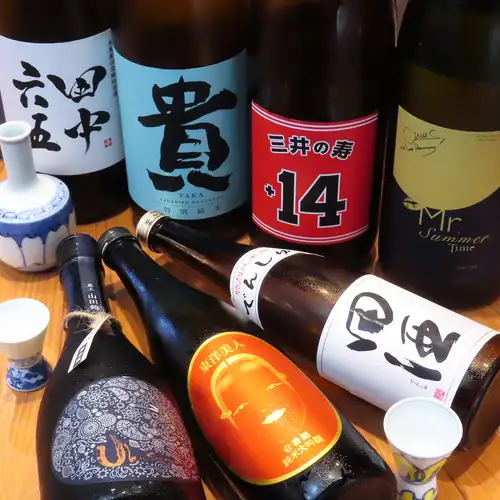 お料理に合う！日本酒、ドリンクをご準備♪