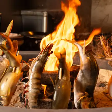[2-Hour All-You-Can-Drink Included] Robata Tamijiya Course: A recommended course where you can enjoy everything from sashimi to robatayaki (grilled food) and clay pot rice.