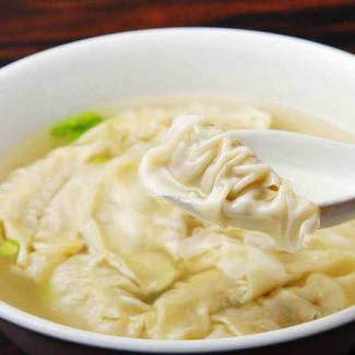 Wonton-style soup gyoza