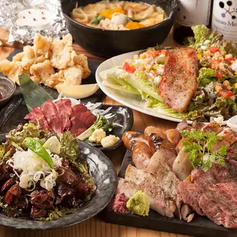5000円【7品＋2時間飲み放題】　山梨を堪能出来るリーズナブルな歓迎会コース！