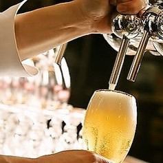 【単体・2時間飲み放題】生ビール・ハイボール・日本酒・紹興酒など、2時間飲み放題2200円！