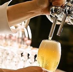 【単体・2時間飲み放題】生ビール・ハイボール・日本酒・紹興酒など、2時間飲み放題2200円!