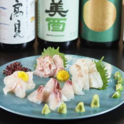 大森式流通のお刺身盛り合わせ