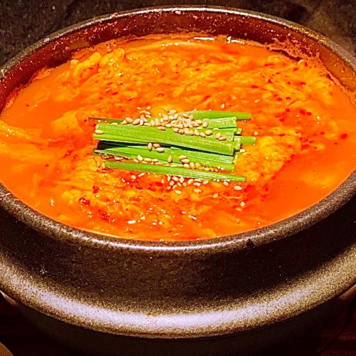 泡菜jjigae汤