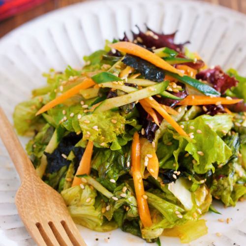 Korean style chopped salad