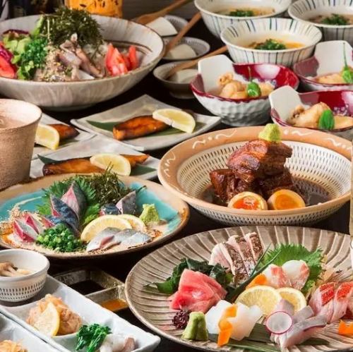Luxurious creative Japanese cuisine that captures the four seasons