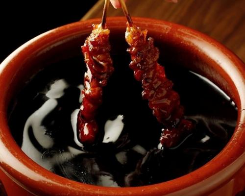 創業当初からの継ぎ足しタレ