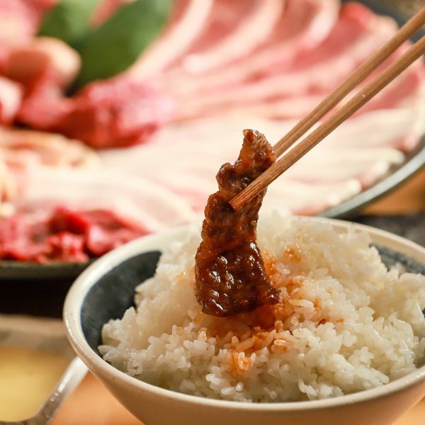 우선 명물 오후쿠 갈비 · 오후쿠 하라미! 맛이 넘치는 고기를 만끽!