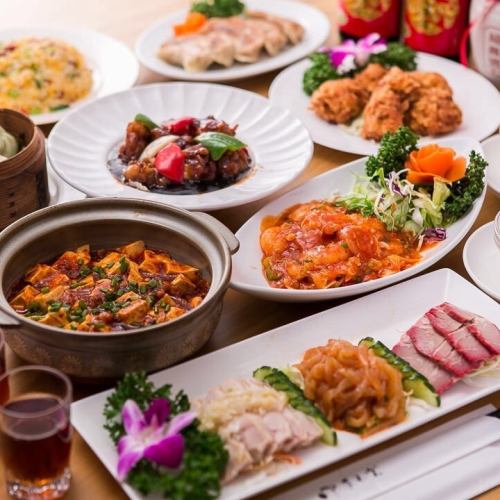 Chinese cuisine served by authentic chefs