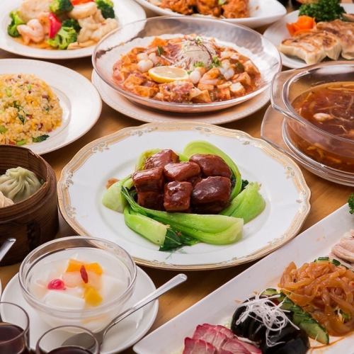 Chinese cuisine served by authentic chefs