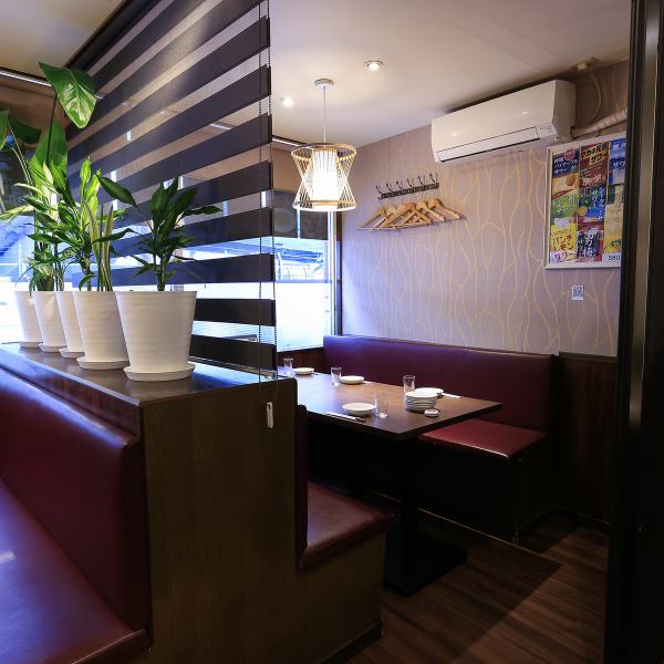 Enjoy a relaxing and calm meal in a spacious space! Recommended for family meals or after work.