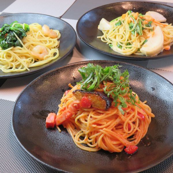 [Pasta of the day using seasonal ingredients!] From 800 yen (tax included)